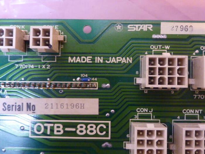Used STAR Circuit Board OTB-88C 17041-PR02B #37558