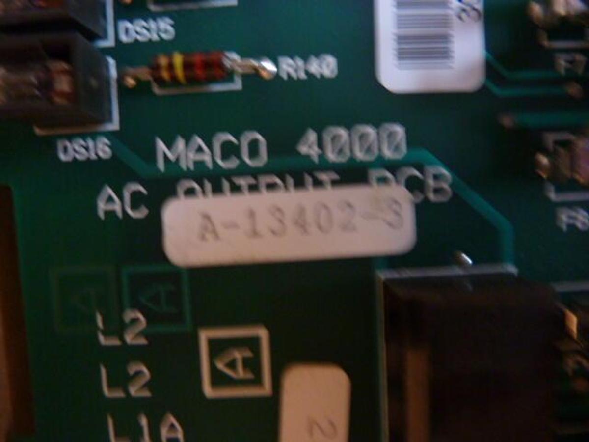 Used BARBER COLMAN AC Output Circuit Board A-13402-3 Used