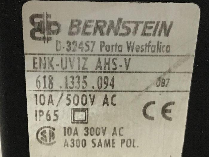 Used BERNSTEIN Limit Switch ENK-UV1Z AHS-V Used