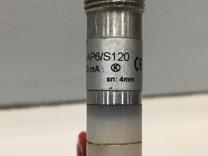 Used TURCK ELEKTRONIK Sensor NI4EM12DAP6S120 #128337
