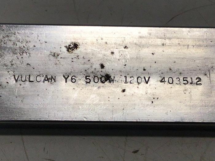 VULCAN ELECTRIC 500 Watt Strip Heater 403512 USED