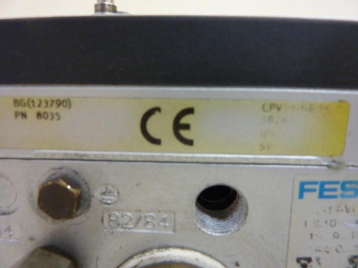 Used FESTO Valve Terminal CPV14 CPV14-GE-FB-8 #54633