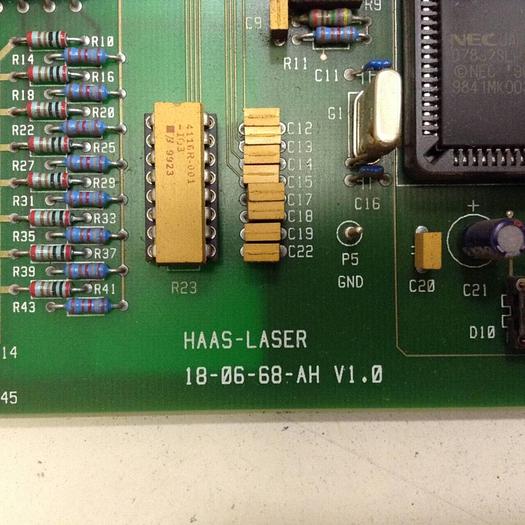 Used HAAS Circuit Board 18-06-68-AH V1.0 Used