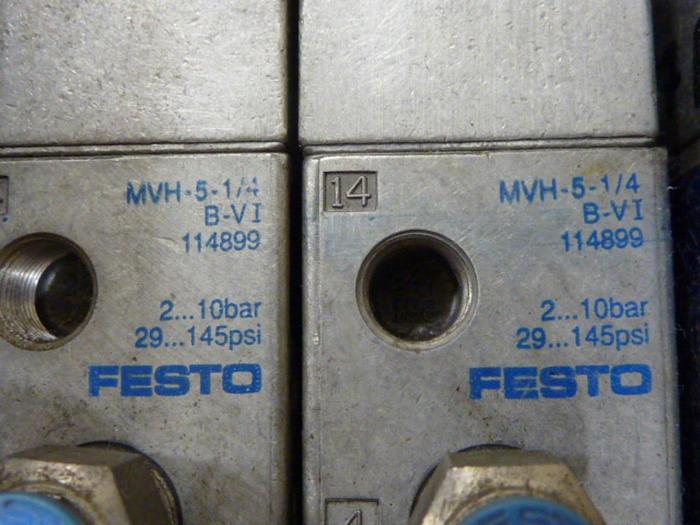 Used FESTO Control Block / Valve Terminal IFB8-02 #52835