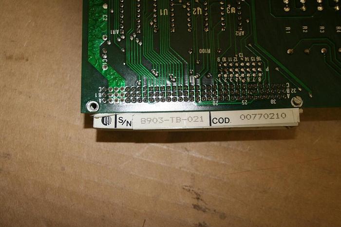 Used COMAU Circuit Board 00770210 Used