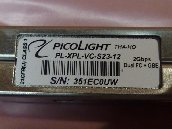 Used PICOLIGHT Optical Transceiver Module PL-XPL-VC-S23-12 #36883