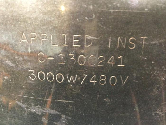 Used APPLIED INSTRUMENTS 3000 Watt Heater Band C-130C241 #106502