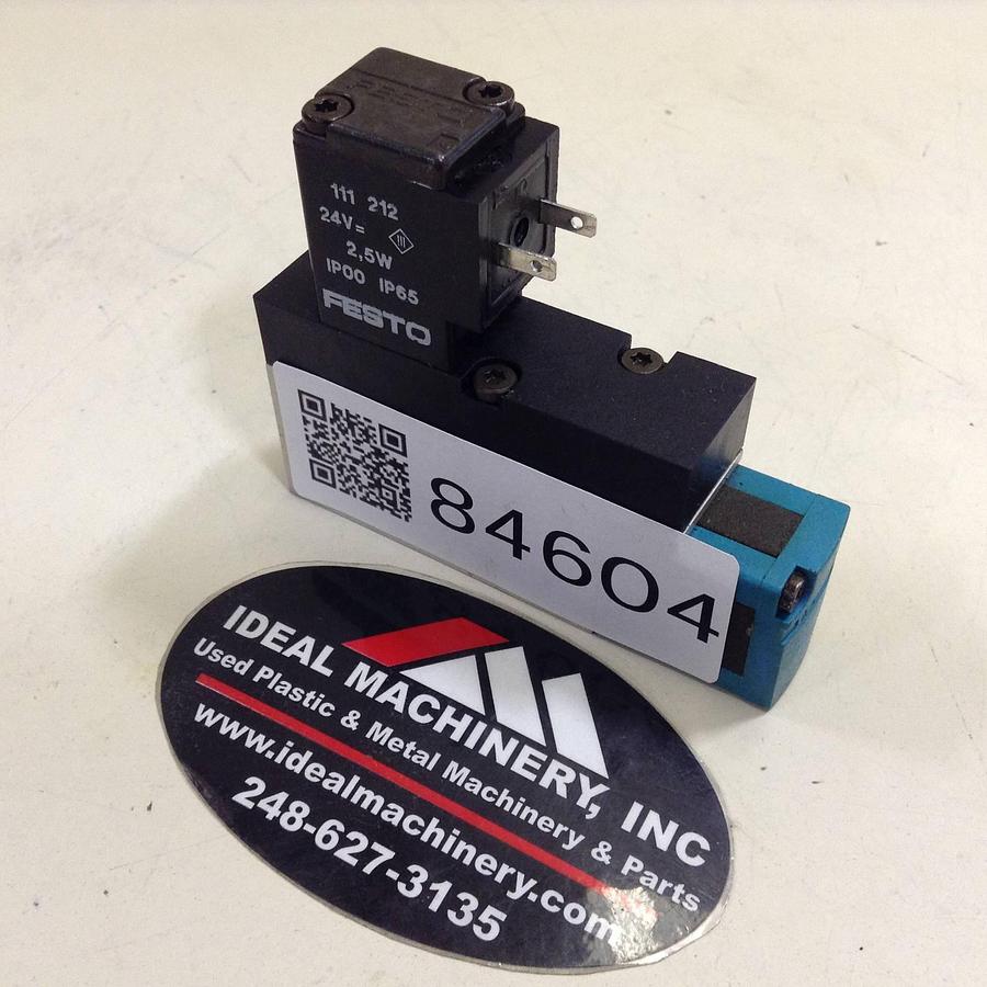 Used FESTO Vacuum Generator/Solenoid Valve VAD-ME-1/8 Used