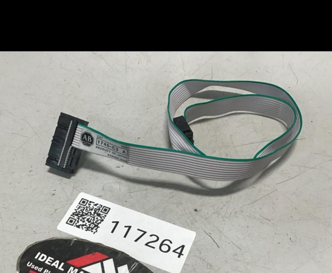 Used ALLEN BRADLEY Ribbon Cable 1745-C3 SER A USED