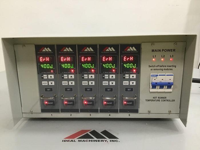 Used METAL FABRICATOR 5 Zone Hot Runner HRTC-05S/L-A1 USED