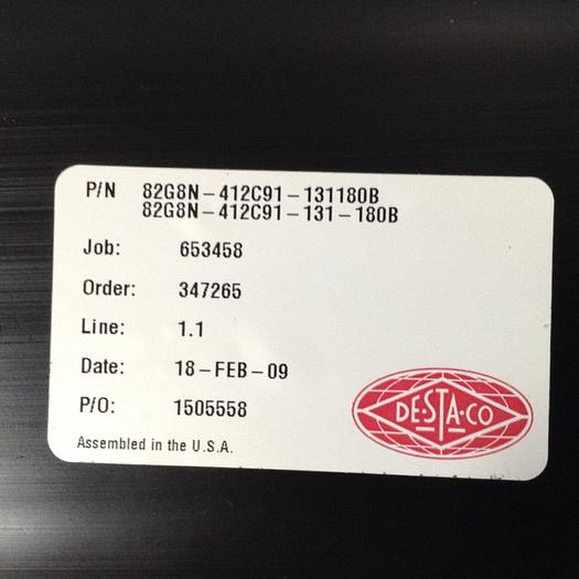 Used DESTACO Clamp 82G8N-412C91-131190B #90111