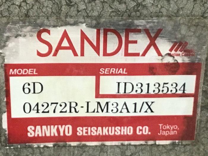 Used SANDEX Gear Box 6D04272R-LM3A1/X #120006