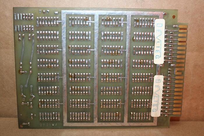 Used DEVLIEG Circuit Board 9D1255A #20707