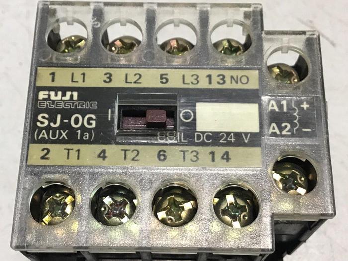 Used FUJI ELECTRIC Contactor SJ-0G Used #119161