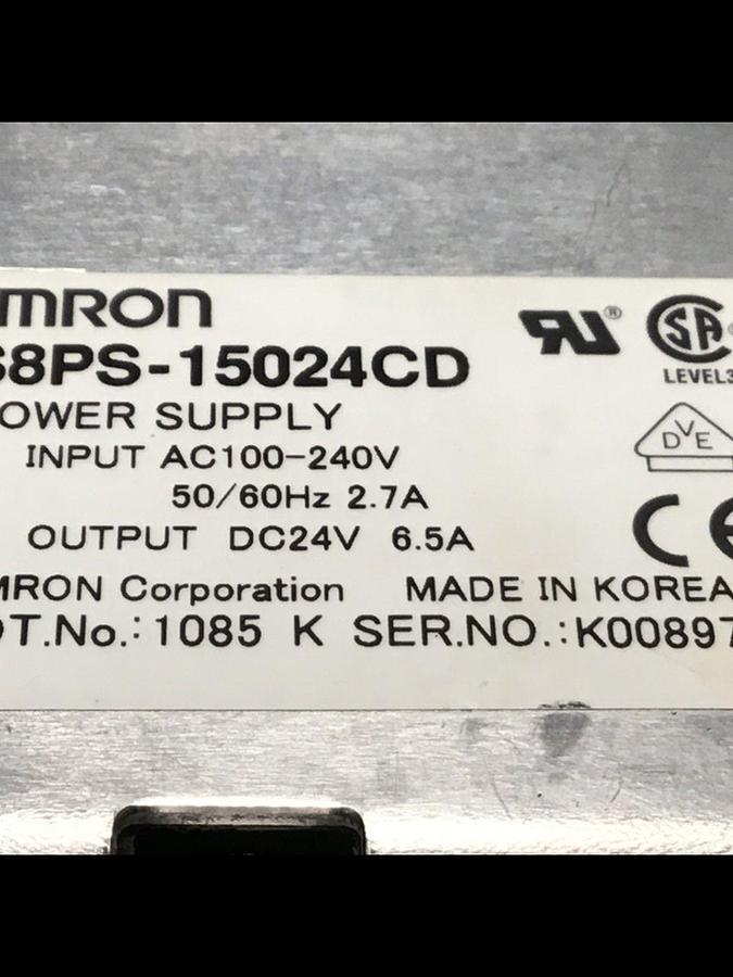 Used OMRON Power Supply S8PS-15024CD USED