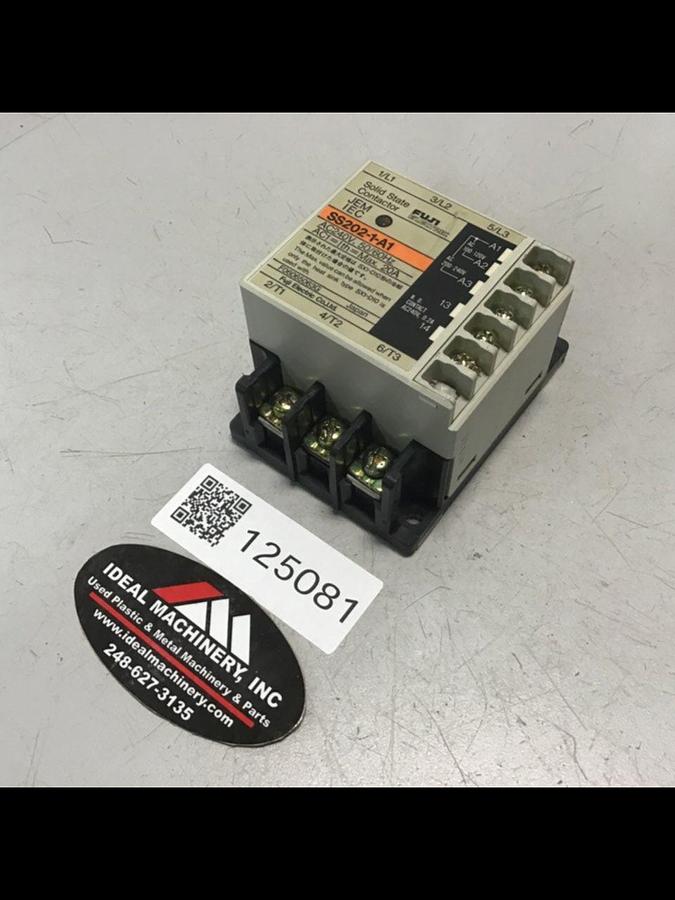 Used FUJI ELECTRIC Contactor SS202-1-A1 USED