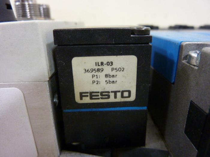 Used FESTO Control Block w/ Valves IFB8-03 #52808