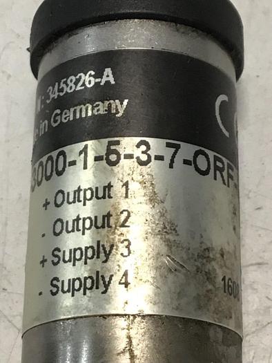 Used NOSHOK Transducer 201-3000-1-5-3-7-ORF-VD Used