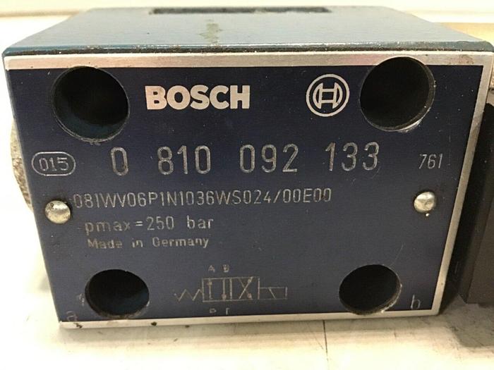 Used BOSCH Valve 0 810 092 133 #138203
