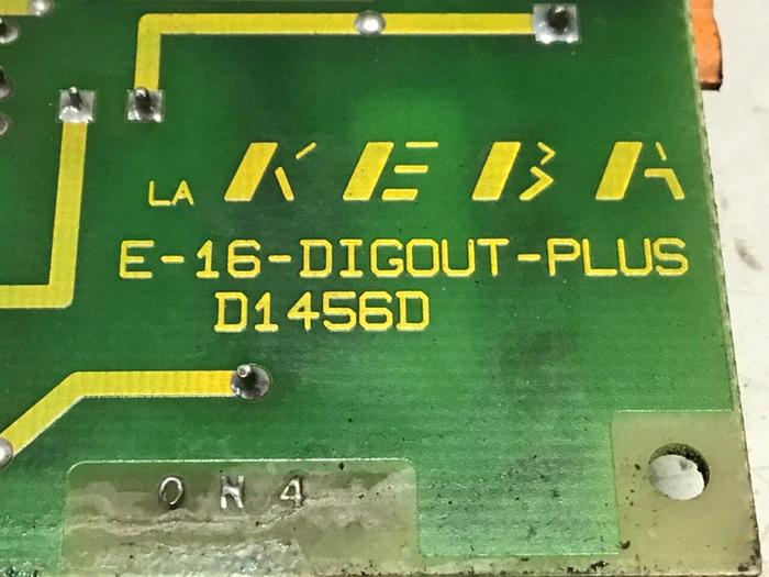 Used KEBA Engel Output Board E-16-DIGOUT-PLUS D1456D Used