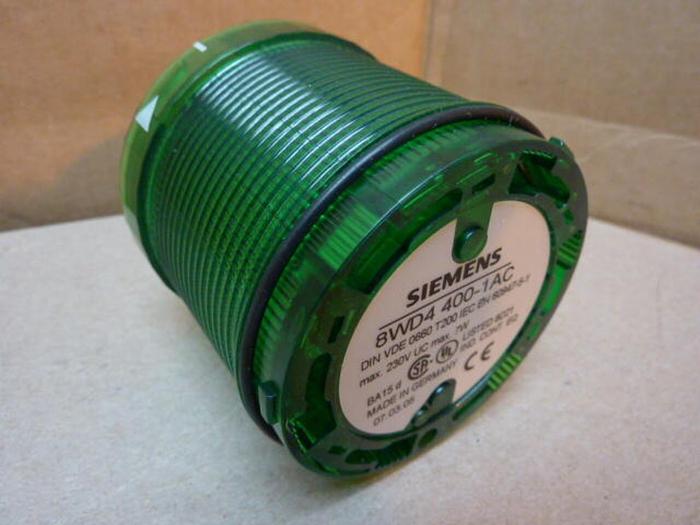 Used SIEMENS Green Signal Column Light 8WD4 400-IAC #29597