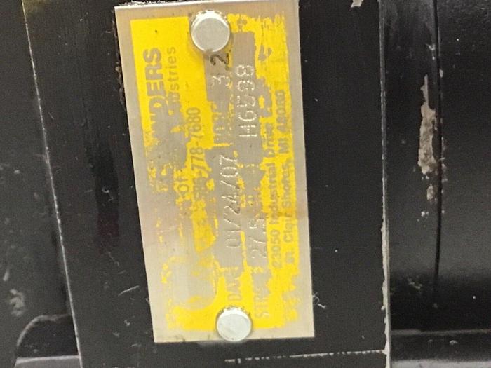 Used YATES Traversing Cylinder H6598 #131555