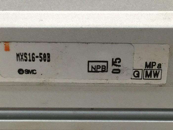 Used SMC Cylinder Slide Table MXS16-50B #108027