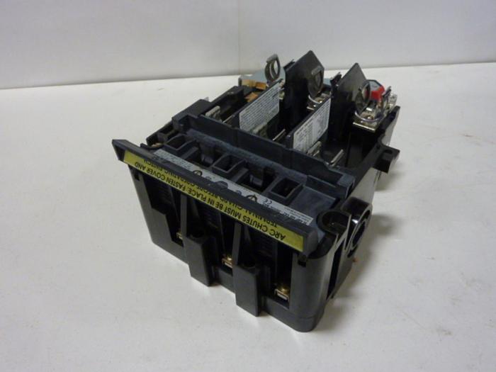 Used ALLEN BRADLEY 30 Amp Disconnect Switch 1494V-DS30 SER A #57388