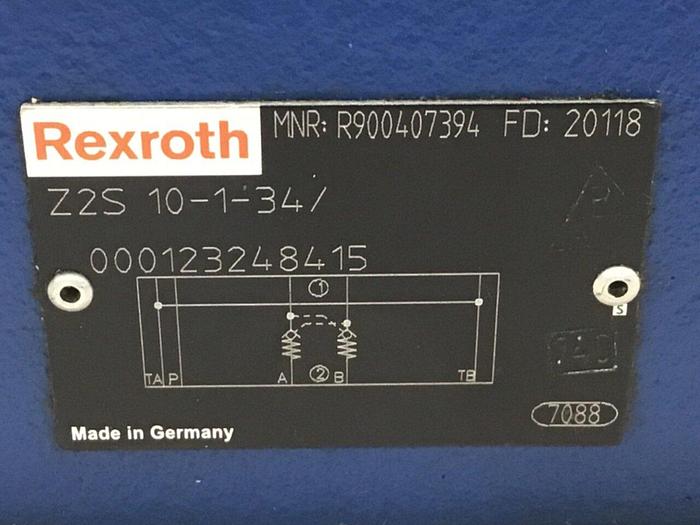 Used REXROTH Check Valve Z2S10134 #116928
