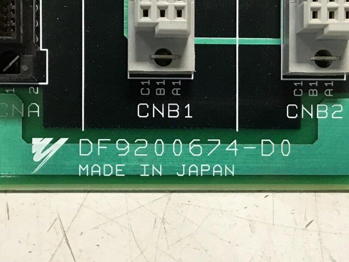 Used YASKAWA Circuit Board JANCD-MBB02-1 REV D #131195
