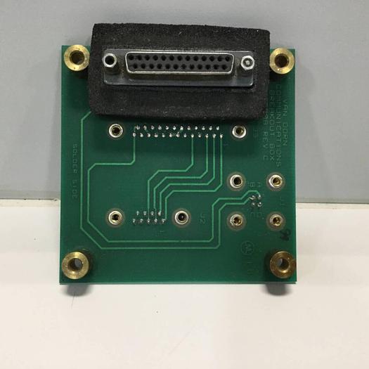 Used CINCINNATI MILACRON Communications Breakout Board 307308 #92741