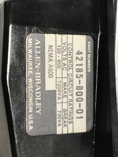 Used ALLEN BRADLEY Starter Size 1 509-BOD SER B W45 #127359