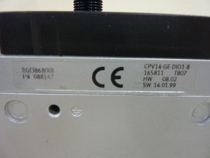Used FESTO Direct Valve Terminal CPV14-GE-DIO1-8 #54389