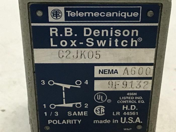 Used TELEMECANIQUE Lox-Switch C2JK05 #121755