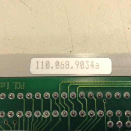 Used NETSTAL Circuit Board RPC 110.240.5328 #77965