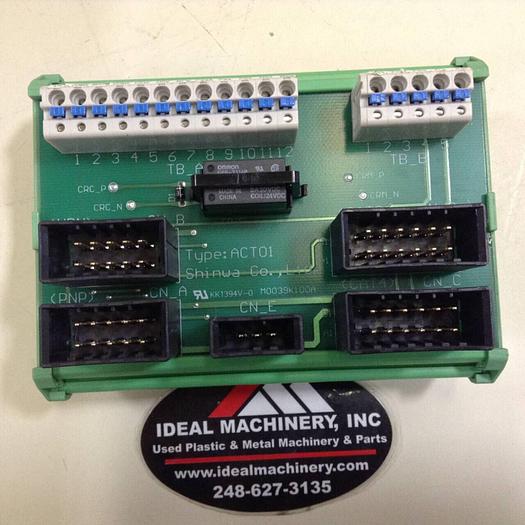 Used SHINWA Circuit board ACT01 #74292