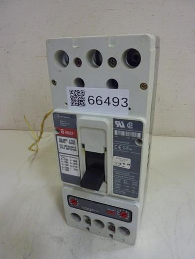 Used CUTLER HAMMER 250 Amp Circuit Breaker HM2P250L5WS10 #66498