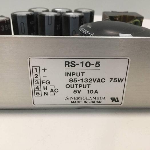 Used NEMIC LAMBDA Power Supply PC Board RS-10-5 #96837
