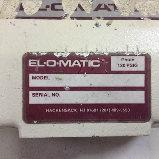 Used EL O MATIC Actuator ACTUATOR057 #88057