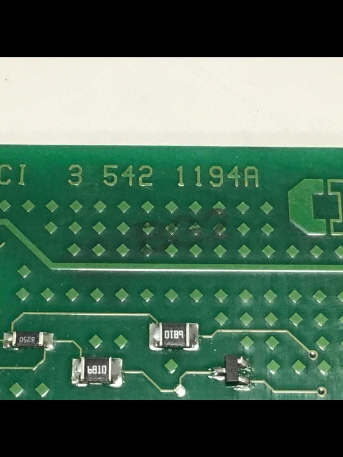 Used CINCINNATI MILACRON Circuit Board 3-542-1194A #145186