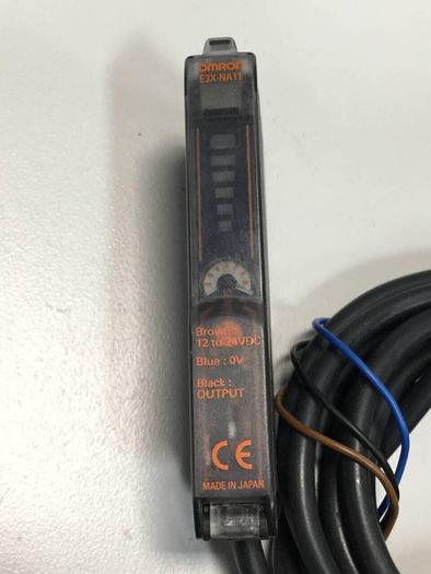Used OMRON Photoelectric Sensor E3X-NA11 #99421