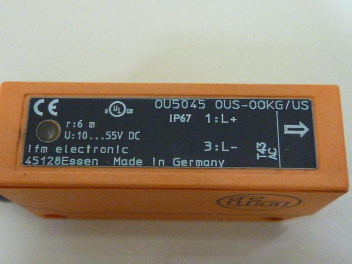 Used EFECTOR Photoelectric Sensor OU5045 #61851