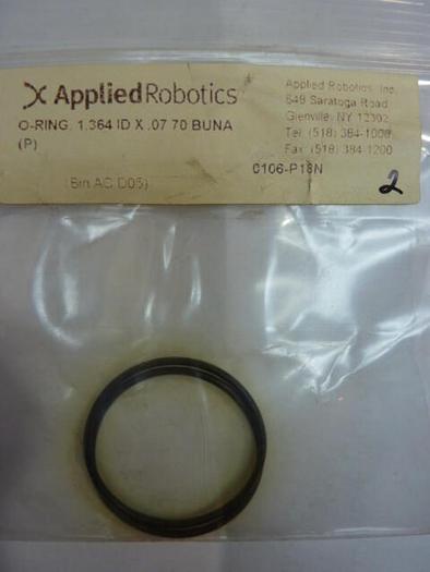 APPLIED ROBOTICS INC O-Ring 0106-P18N USED DNL SCRAPPED