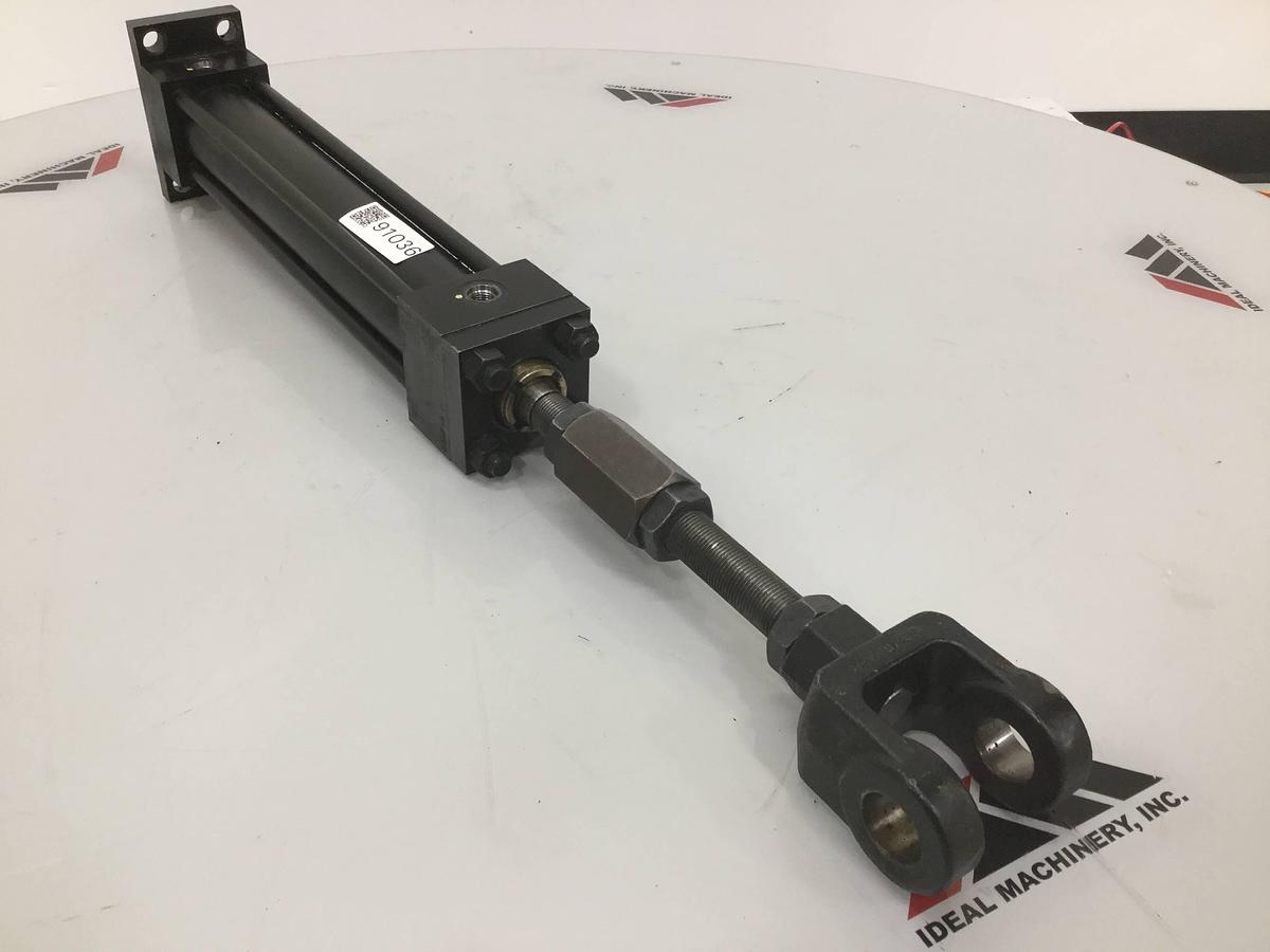 Used PARKER H2HLTS182A HYDRAULIC CYLINDER USED #91036