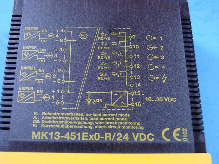 TURCK ELEKTRONIK Relay MK13-451EX0-R/24 VDC #10501