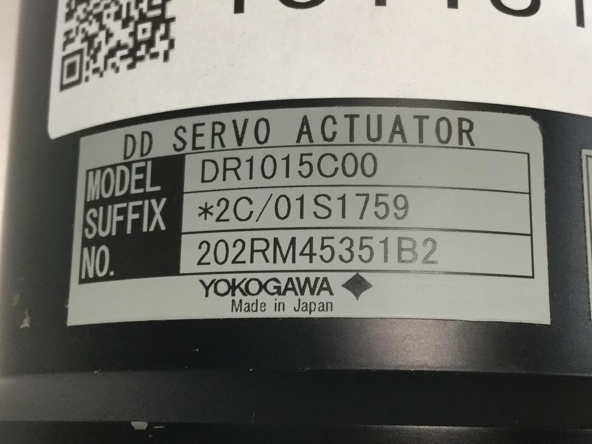 Used YOKOGAWA Servo Actuator DR1015C00-2C/01S1759 Used