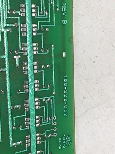 Used BRANSON Circuit Board 100-222-052 #113741