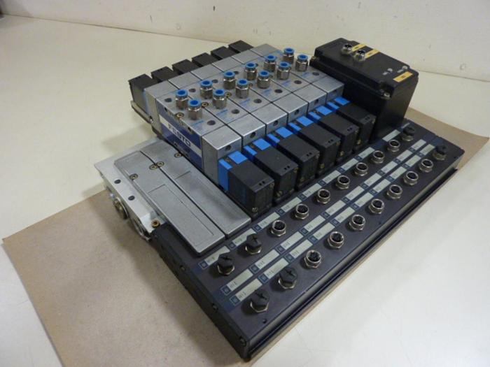 Used FESTO Control Block / Valve Terminal IFB8-02 #52743