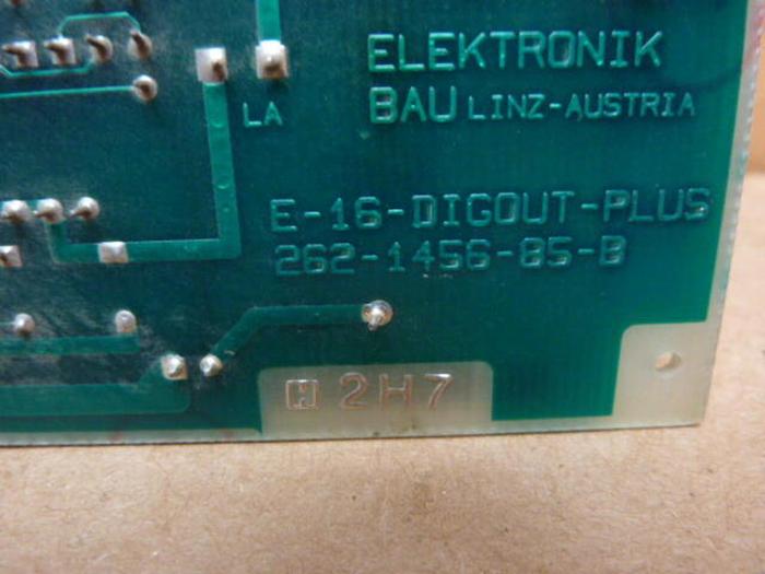Used ELEKTRONIK Circuit Board 262-1456-85-B #27175