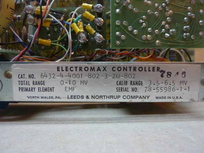 Used LEEDS & NORTHRUP Controller 6432-4-4001-802-3-20-802 #31716